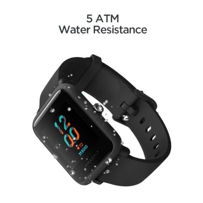 Amazfit Bip S Lite Smart Watch with Heart Rate Monitoring, 8 Sports Mode, Charcoal  Black - JioMart