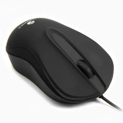 Zebronics ZEB-Wing Wired Optical USB Mouse with High Precision, Plug and Play 