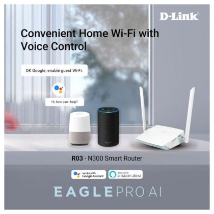 Dlink R03 Eagle Pro AI N300 Smart Router - JioMart