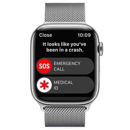 Apple watch series 8 silver milanese loop Clearance