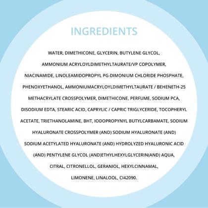 ingredients in ponds light moisturizer