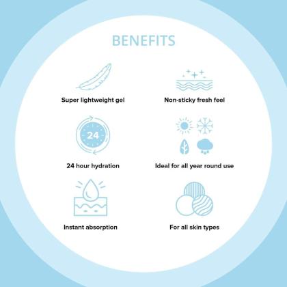 ponds hyaluronic acid gel ingredients