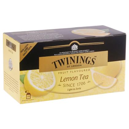 Twinings Lemon Tea Bags 25 pcs - JioMart