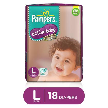 baby active pampers