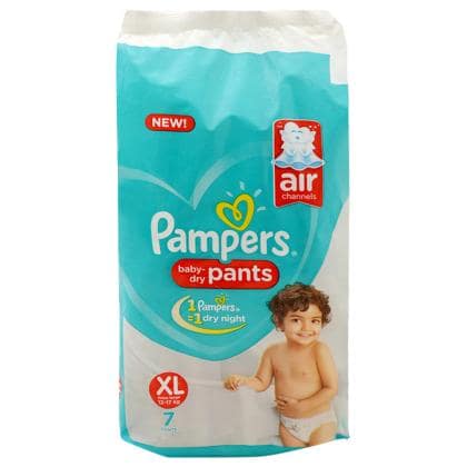 pampers baby dry 7