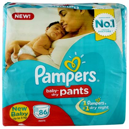 pampers new baby pants