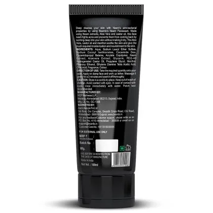 beardo face wash neem