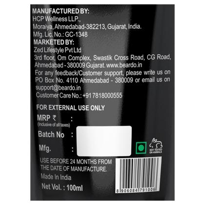 beard neem face wash