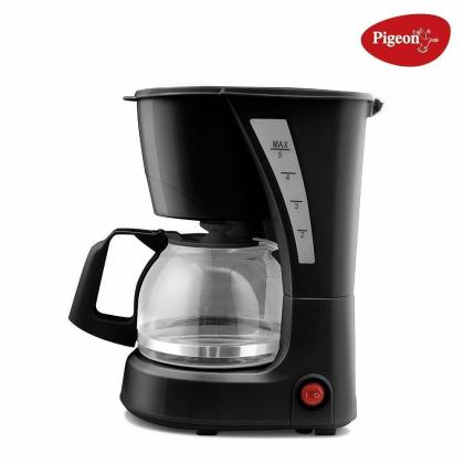 Pigeon Brewster Coffee Maker, 600 Watt, 4 Cups Drip Coffee maker (Black