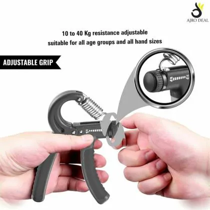 AJRO DEAL Adjustable Hand Gripper Strengthener for Unisex, Hand ...