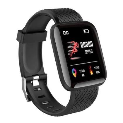 STORM M5, Smart Watch Fitness Band 35 mm Black Color Touch Screen for ANDROID and IOS, Black Strap