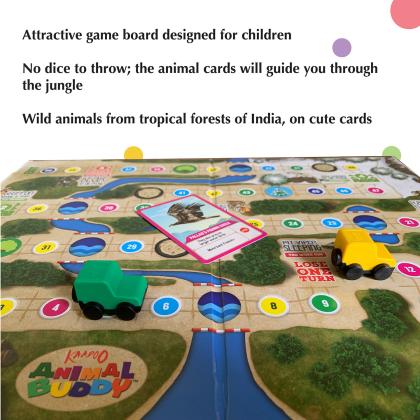 Kaadoo Animal Buddy - Bhutan Jungle - Play & Learn Board Game (4+ yrs) -  JioMart