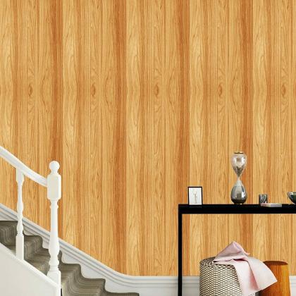 Asian Paints EzyCR8 Copper Brown Wooden Texture Self Adhesive Wallpaper for  Furniture, Almirah - JioMart