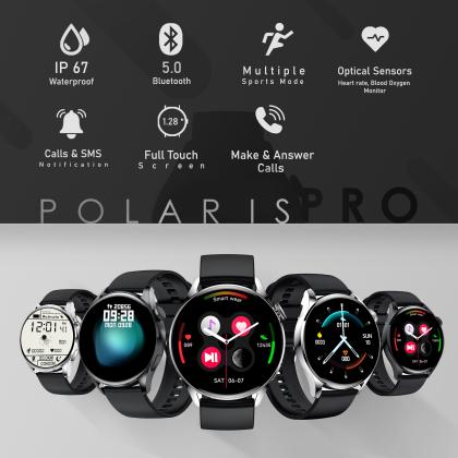 Aeofit polaris pro bluetooth calling smartwatch Clearance