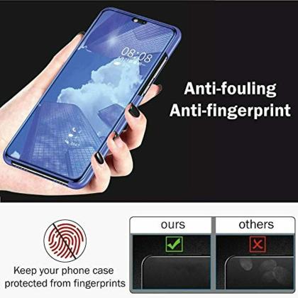 Rasmika Samsung Galaxy S Plus Blue Polycarbonate Shock Absorbent Smart Case Mirror Flip Cover 21 X 13 X 4 Cm Jiomart