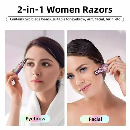 Consonantiam Flawless Brows Eyebrow Trimmer Pen Facial Hair Remover Machine  Face Lips Nose Hair Removal - JioMart
