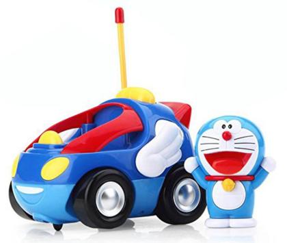 HALO NATION Multicolor Cute Cartoon Remote Control Adventure car High Speed  with Doreamon Theme - JioMart