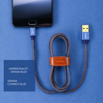 WeCool 40397 Micro USB 2.0 Data Cable Cowboy Blue 1M Long - JioMart