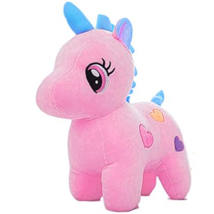 Webby Pink Standing Unicorn Stuffed Animal Plush Soft Toy (30 cm x 24 cm) -  JioMart