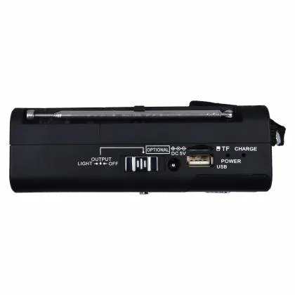 PAGARIA Portable FM/AM/SW Radio with 5 Watts Sound, Bluetooth/USB/TF ...