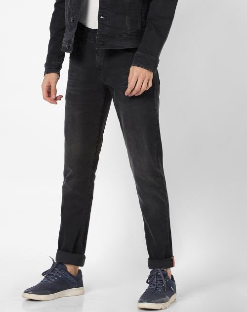 Lightly Washed Skinny Jeans