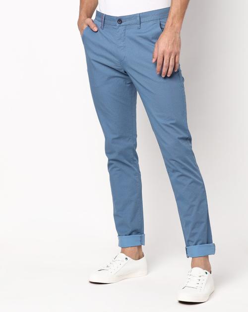 Buy Slim Fit FlatFront Chinos Online at Best Prices in India JioMart.