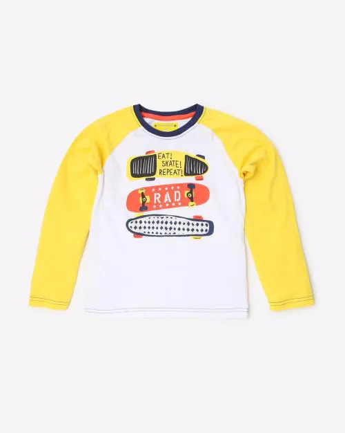 Printed Crew-Neck T-Shirt