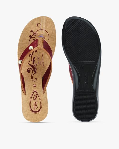 Women Thong-Strap Wedges