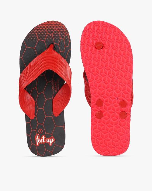 Men Graphic Print Flip-Flops