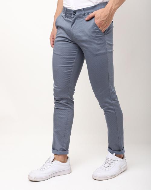 Flat-Front Slim Fit Chinos
