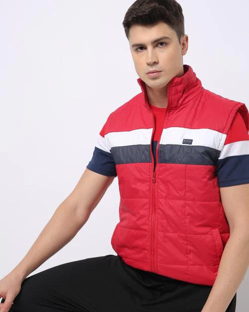 Zip-Front Gillet with Insert Pockets