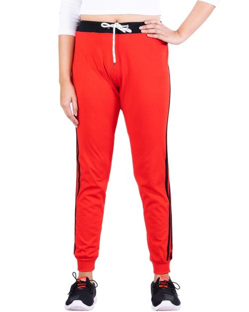 Buy Women Joggers with Contrast Taping Online at Best Prices in India JioMart.