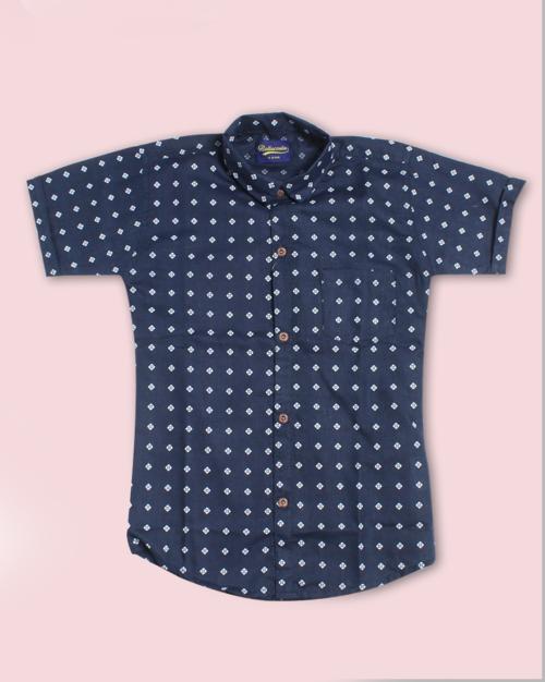 Geometric Print Shirt