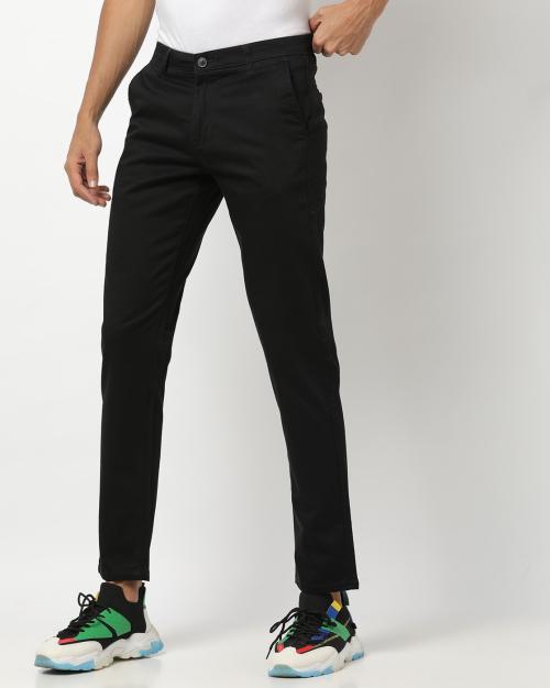 Buy FlatFront Tapered Fit Chinos Online at Best Prices in India JioMart.