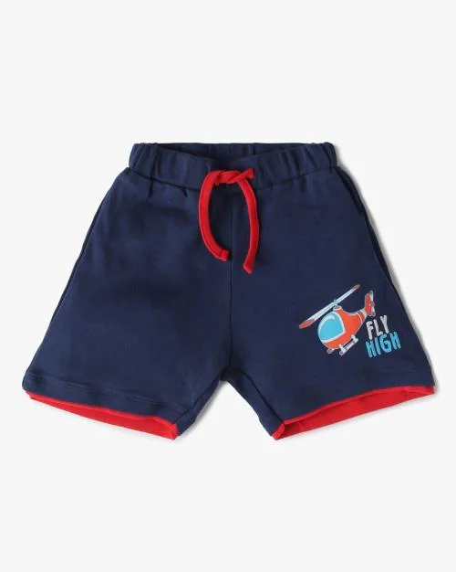 Graphic Print Shorts