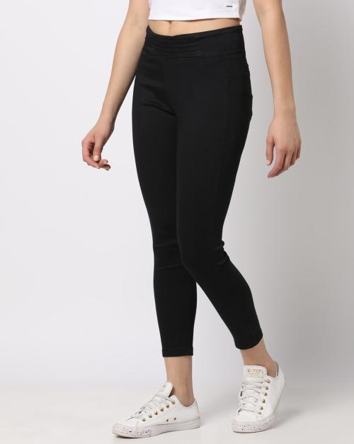 Buy Skinny Fit Jeans with Elasticated Waist Online at Best Prices in