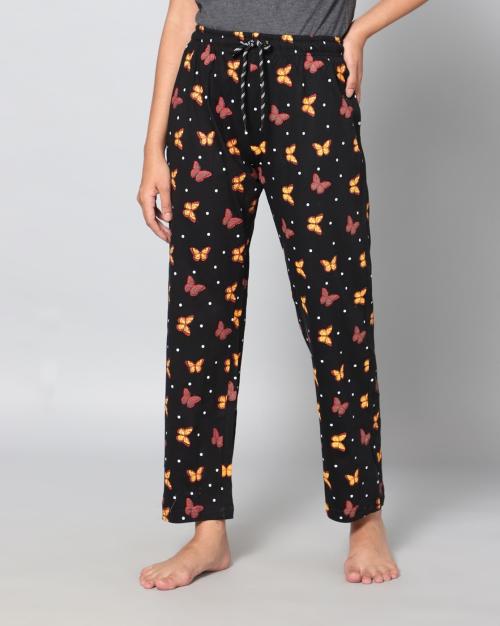 Printed Pyjamas with Elasticated Drawstring Waist