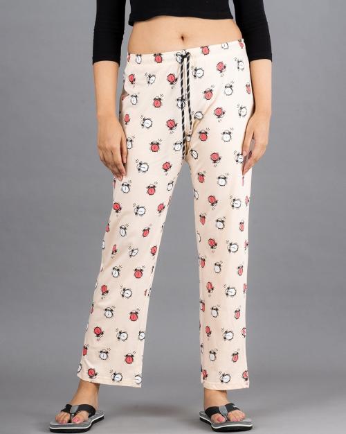 Printed Pyjamas with Drawstring Waist