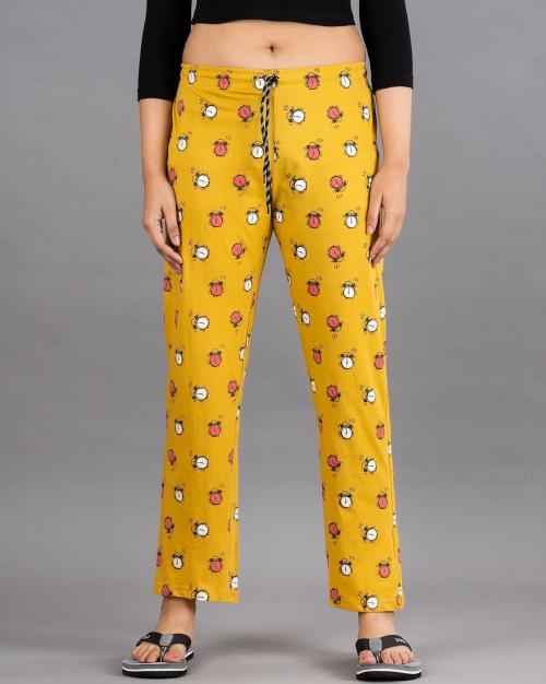 Printed Pyjamas with Drawstring Waist
