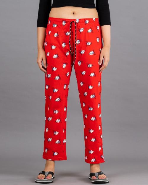 Printed Pyjamas with Drawstring Waist
