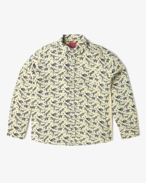 Boys Dinosaurs Print Relaxed Fit Shirt