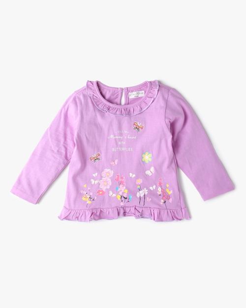 Graphic Print Round-Neck Regular Fit T-Shirt