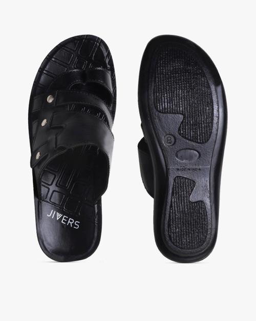 Men Toe-Ring Slip-On Sandals