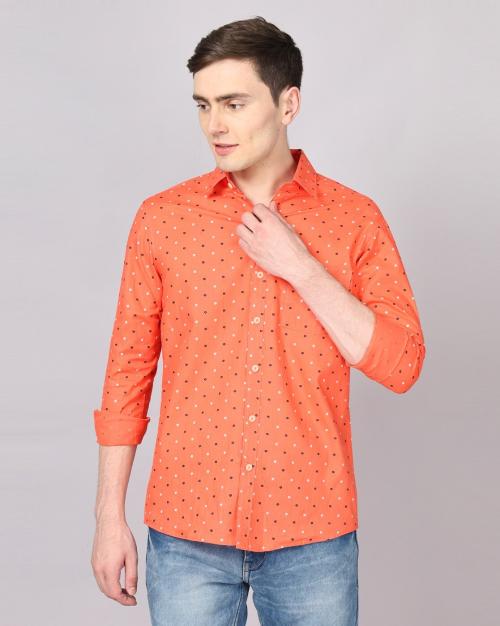 Buy Men Printed Slim Fit Shirt Online at Best Prices in India JioMart.