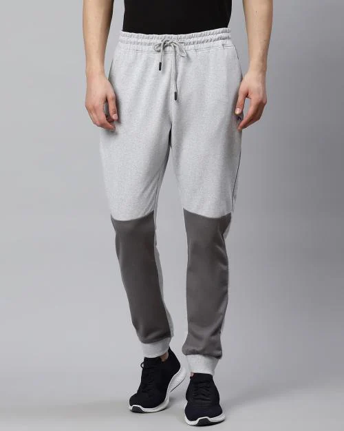 Panelled Joggers with Insert Pockets