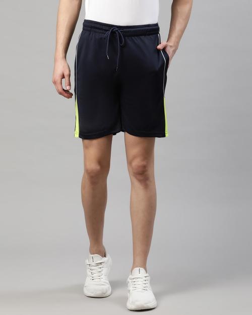 Slim Fit Shorts with Drawstring Waist