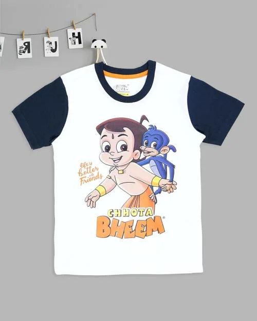 Chota Bheem Graphic Print T-Shirt