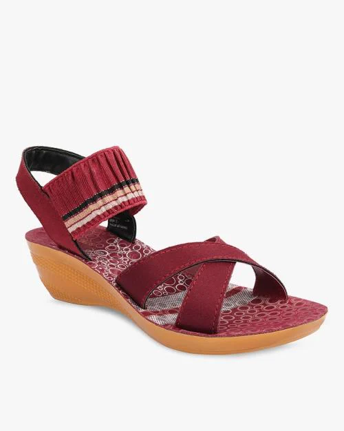 Criss-Cross Strap Sandals