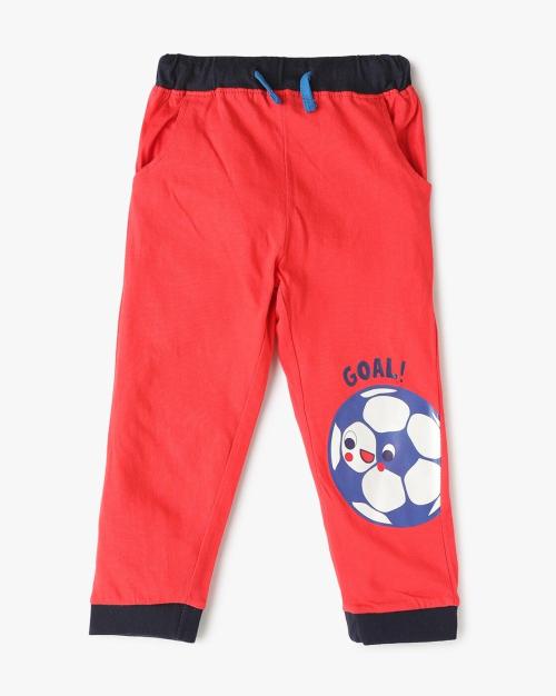 Regular Fit Joggers with Placement Print