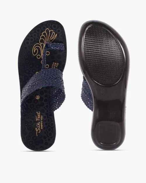 braided toe ring sandals